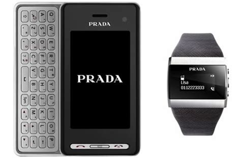 collaboration prada and lg|Prada in LG phone makes for stylish tech .